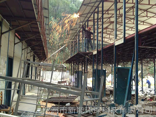 鋼構(gòu)廠房拆除、回收 (4)